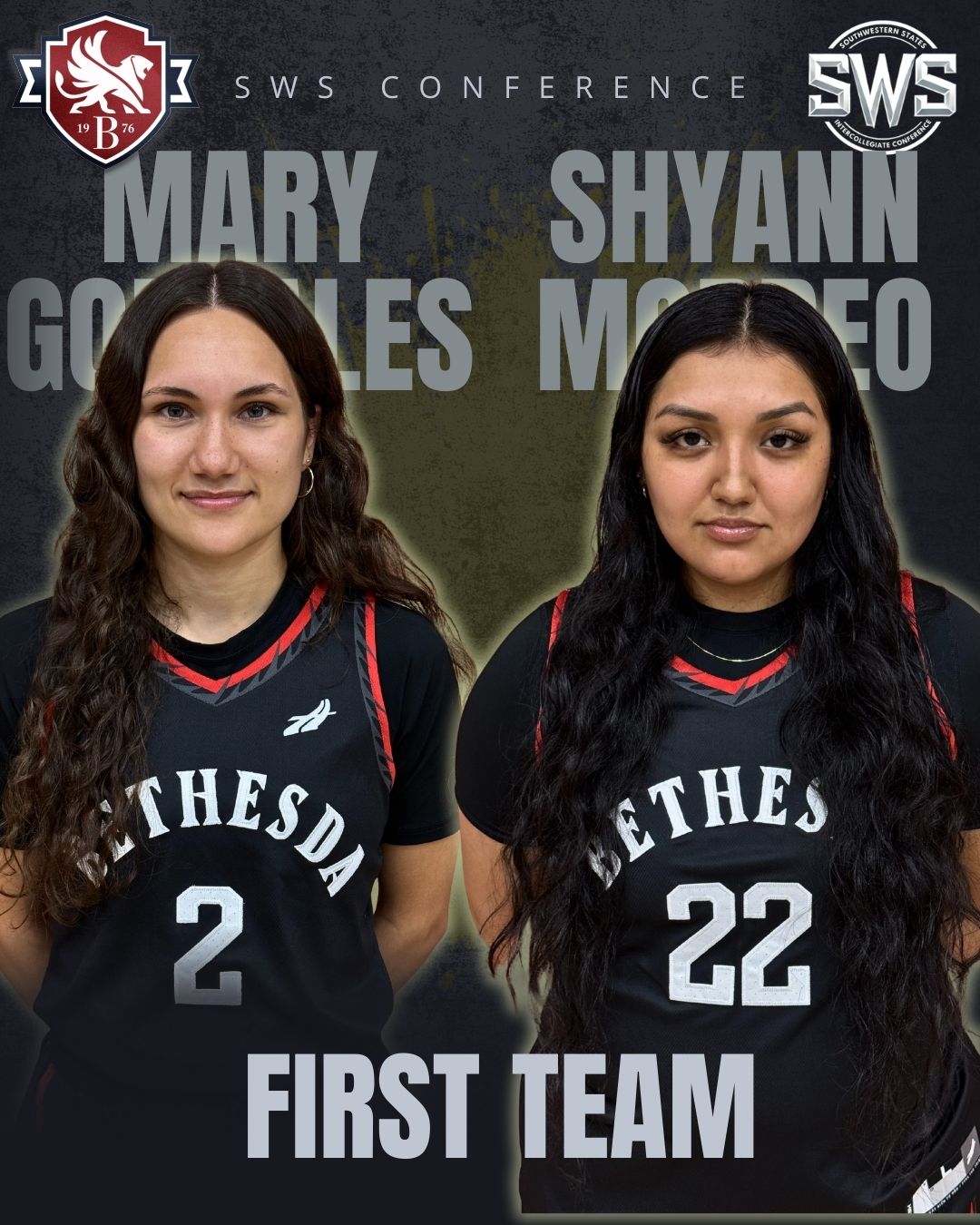 Bethesda Women&rsquo;s Basketball Celebrates Multiple SWS All-Conference Honors